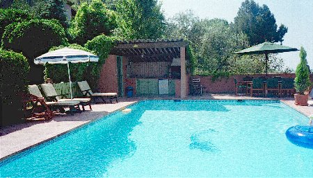 house with pool