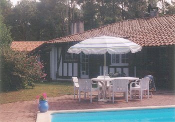 villa with pool
