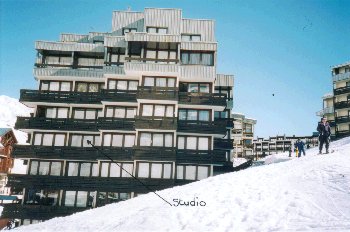 studio in Tignes in Savoie Alps