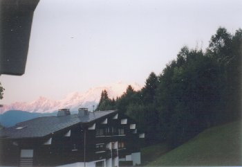 chalet near Mont Blanc