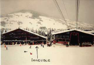 au pied des pistes