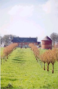 Manor of Vertot in Normandy