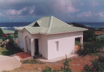 Maison avec piscine  Marigot sur l'le de Saint Martin aux Antilles