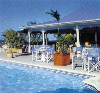Bungalow piscine Deshaies Guadeloupe