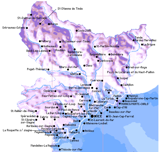 Vacances alpes maritimes