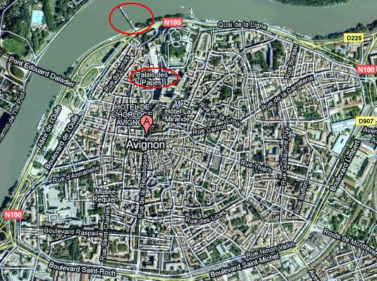 carte Avignon