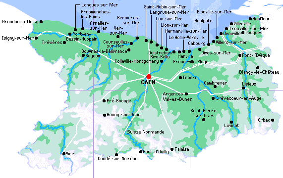 Vacances en location dans le Calvados