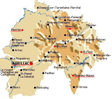 Location pour ses vacances dans le Cantal