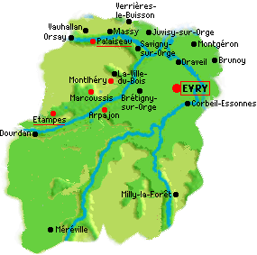 carte essonne