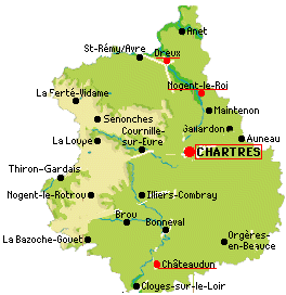 carte Eure et Loir