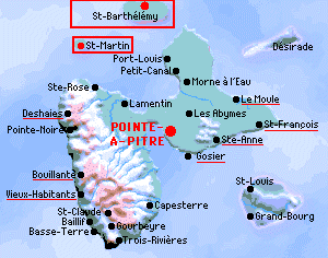 carte guadeloupe