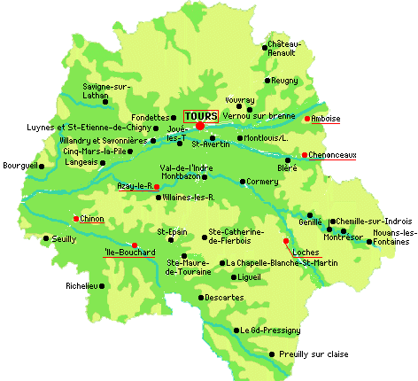 carte indre et loire