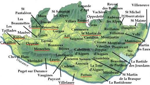 vacances luberon