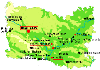 carte oise