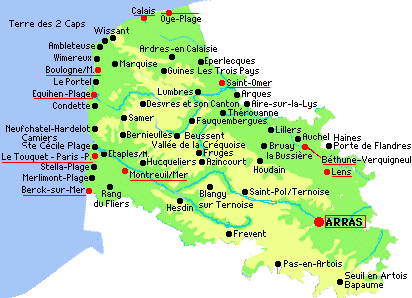 vacances pas de calais