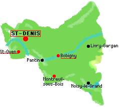 carte seine saint denis