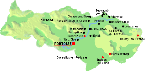 carte val-oise