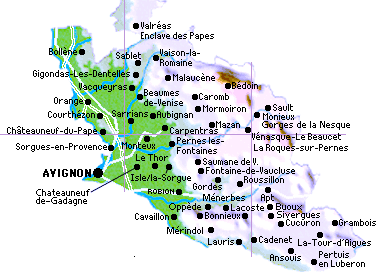carte vaucluse