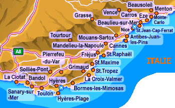 location vacances Cote azur