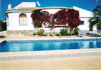 villa sur la Costa Blanca