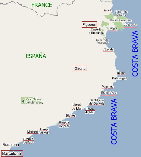 location vacances costa brava