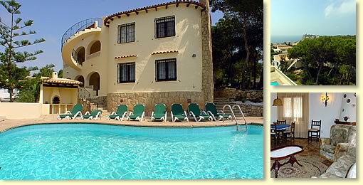 villa avec piscine  javea en Espagne